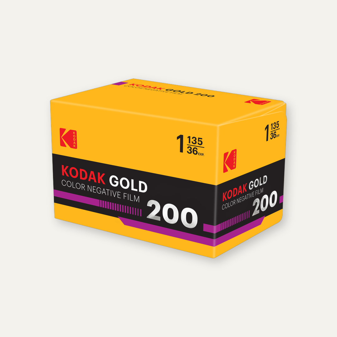 Kodak Gold 200 35mm film box